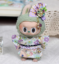 Cute Kimono Outfit for your Labubu (Purple)